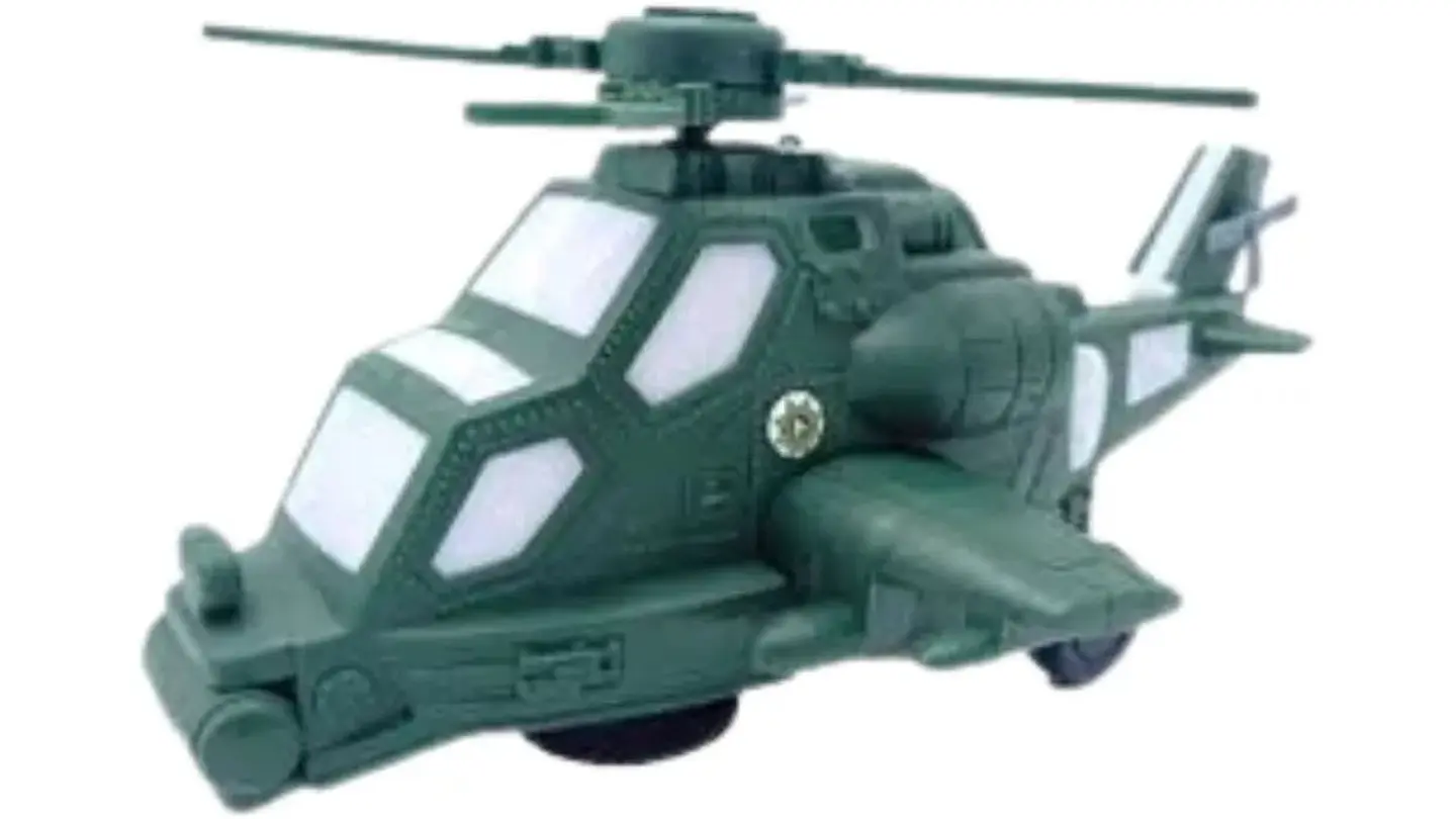 Helicóptero Luces Movimientos Sonidos Juguete Niños 3