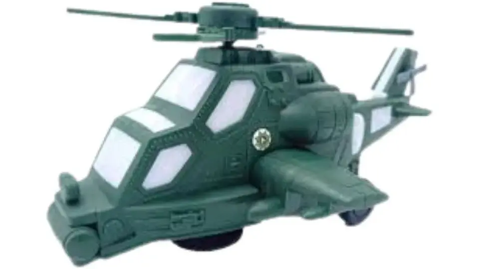 Helicóptero Luces Movimientos Sonidos Juguete Niños 3