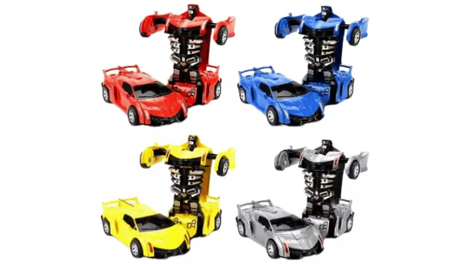 Auto Transformers Robot De Impulso Carro Juguete Camión Agregar a favoritos 1
