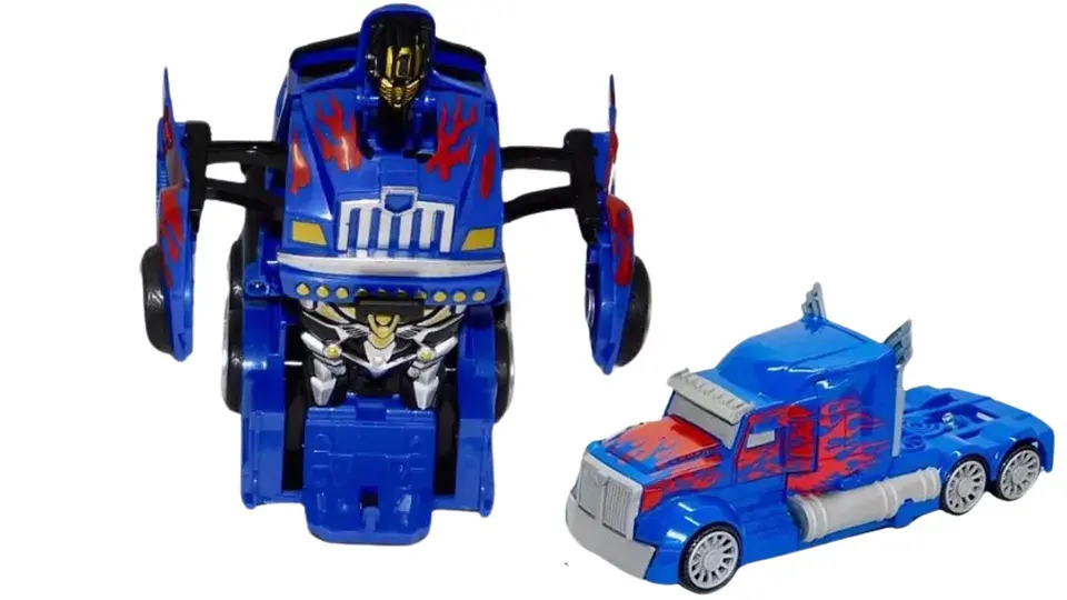 Camion Transformable Robot De Impulso Juguete Optimus Prime 1