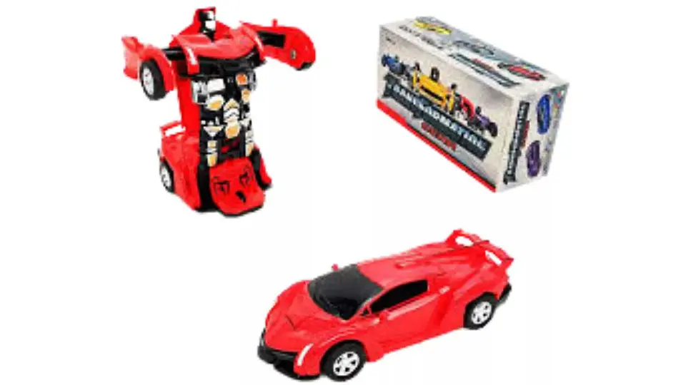Auto Transformers Robot De Impulso Carro Juguete Camión Agregar a favoritos 3