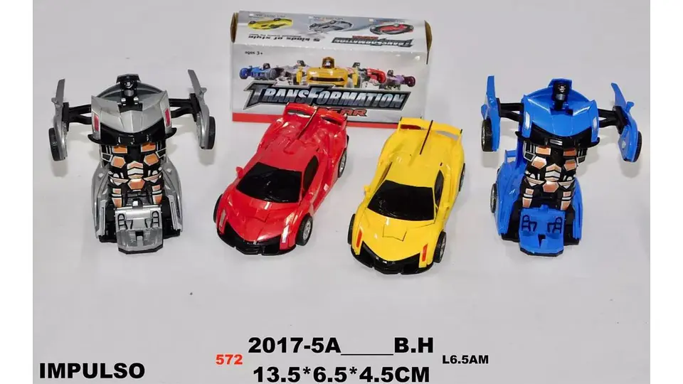 Auto Transformers Robot De Impulso Carro Juguete Camión Agregar a favoritos 4
