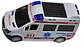 Ambulancia Luces Sonido Movimiento Juguete Camioneta - Miniatura 3