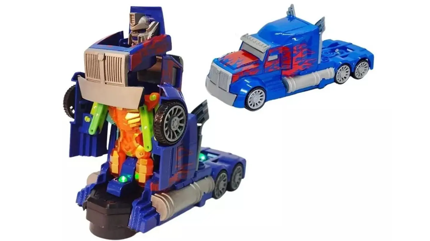 Camion Transformable Robot Luz Sonido Juguete Optimus Prime 1