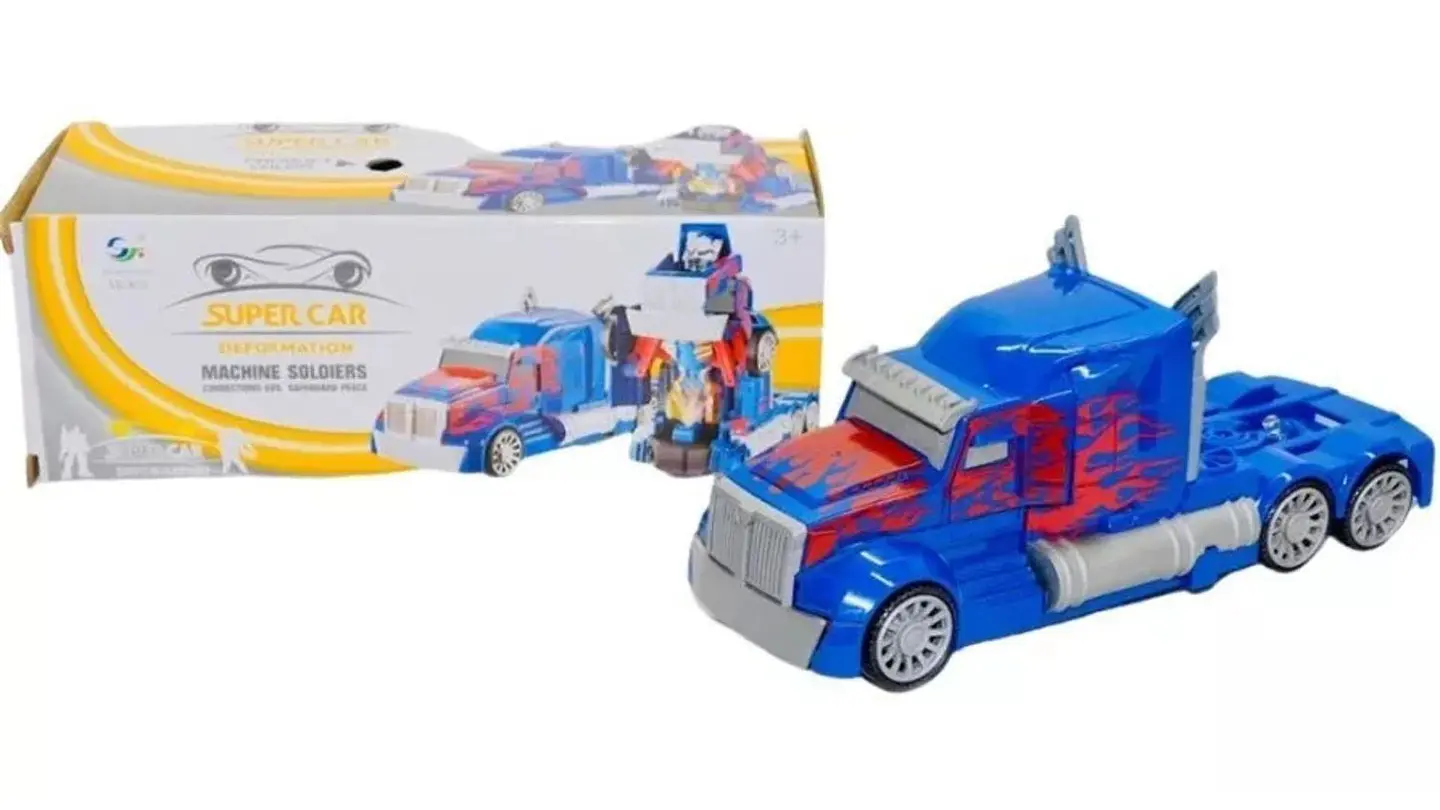 Camion Transformable Robot Luz Sonido Juguete Optimus Prime 2