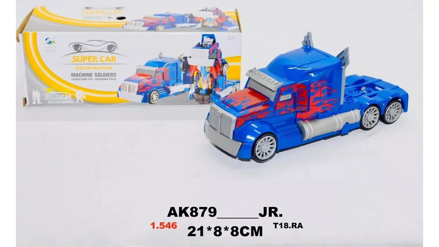 Camion Transformable Robot Luz Sonido Juguete Optimus Prime 5