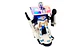 Carro Policía Robot Transformable Movimientos Luces Sonidos - Miniatura 2
