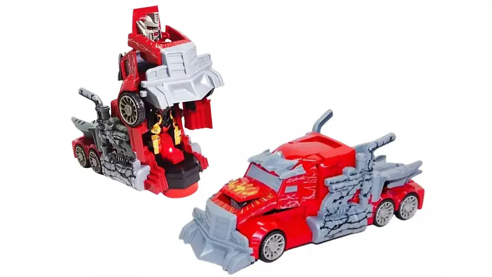 Transformers Robot Sonidos Luces Movimientos Niños Camión 1