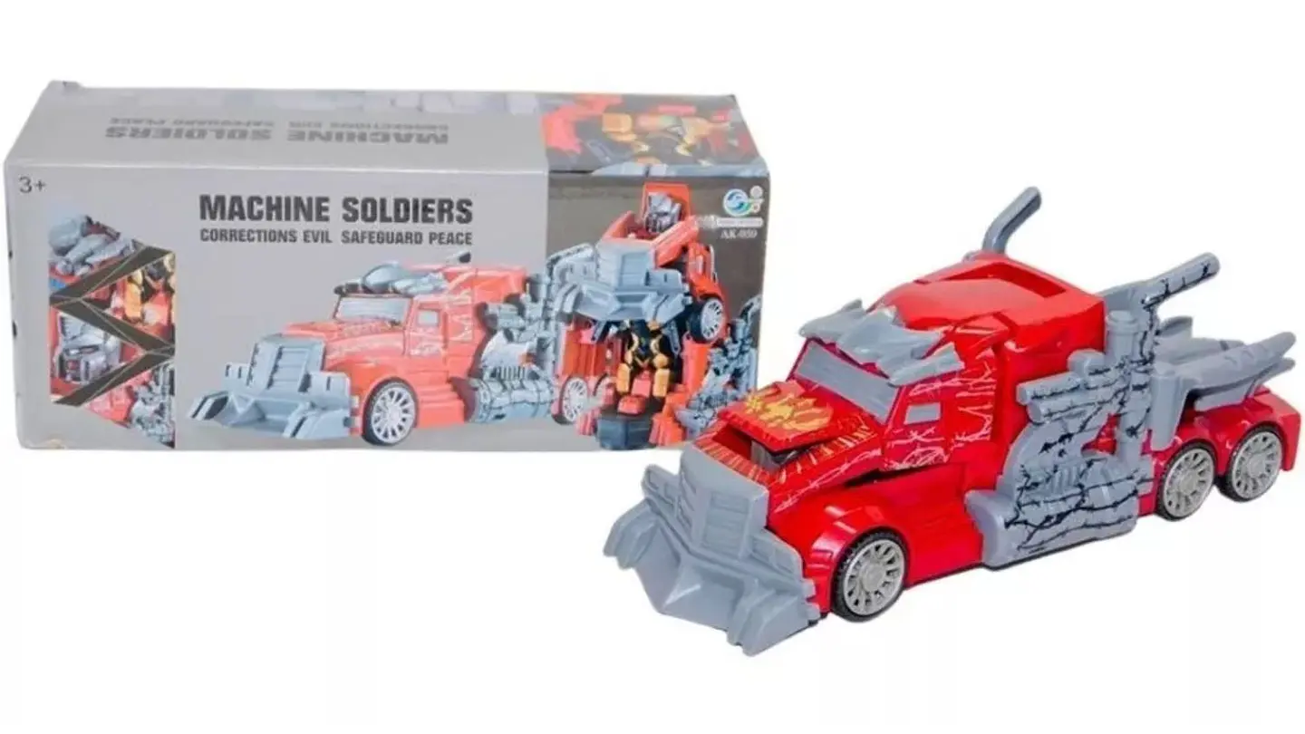 Transformers Robot Sonidos Luces Movimientos Niños Camión 2
