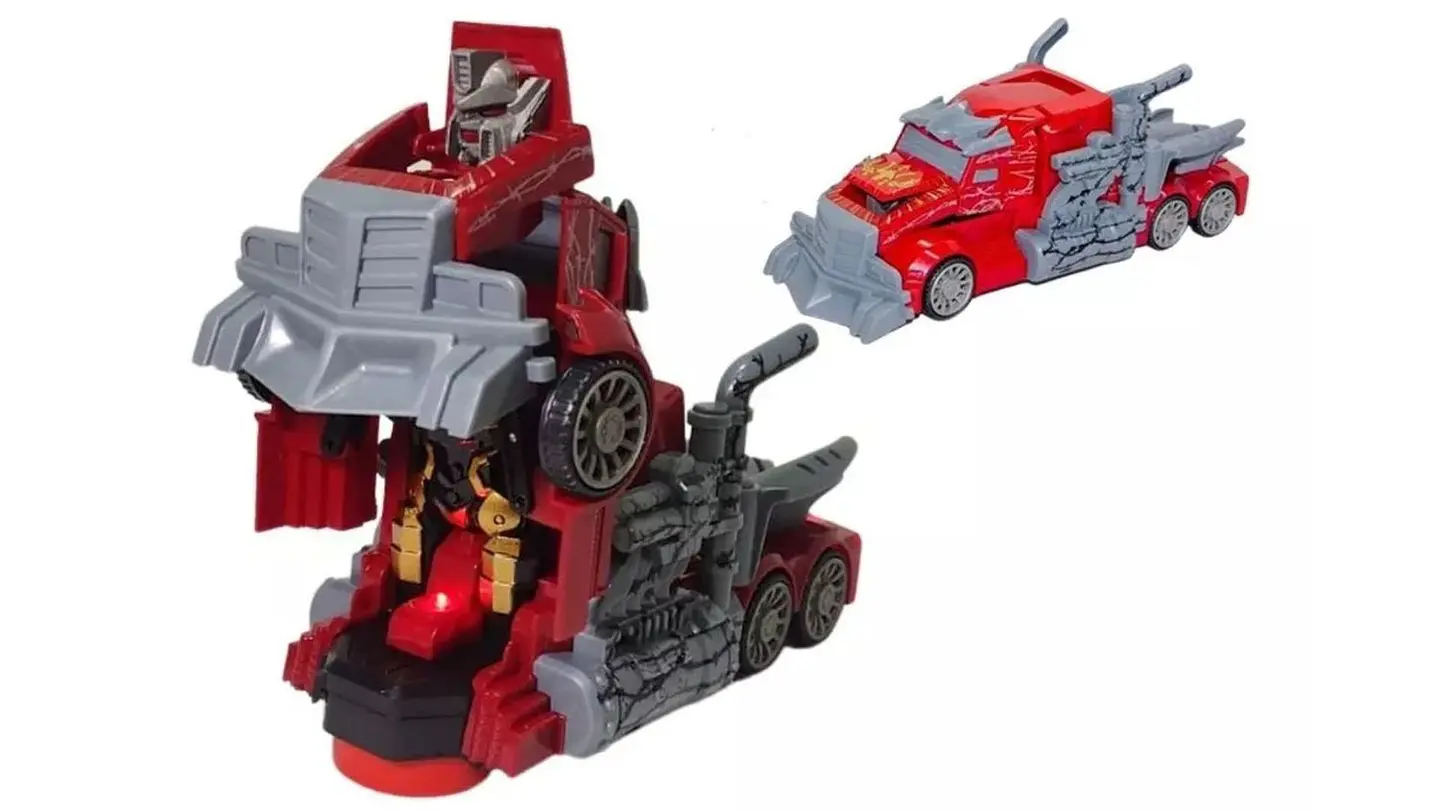 Transformers Robot Sonidos Luces Movimientos Niños Camión 4