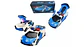 Carro Police Auto Coche Regalo Abre Puertas Luces Movimineto - Miniatura 1