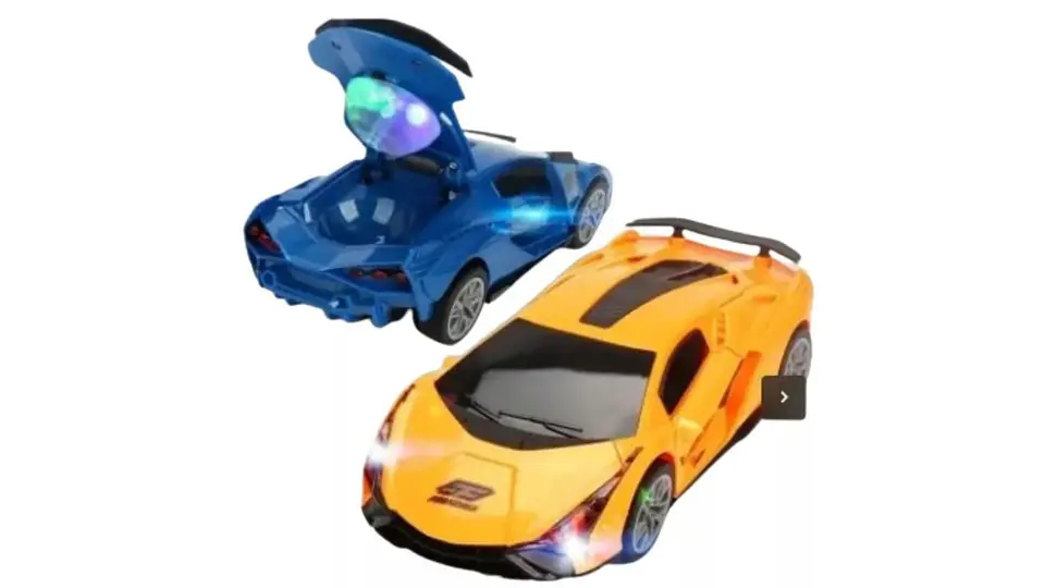 Carro Deportivo Auto Coche Abre Puertas Luces Movimiento 1
