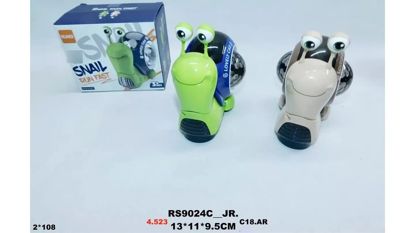 Carro Caracol Para Niños Con Luces Y Sonido Movimiento 4
