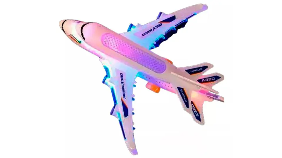 Avión Juguete Luz Sonido Movimiento Niños Bebe Juego W248-19 1