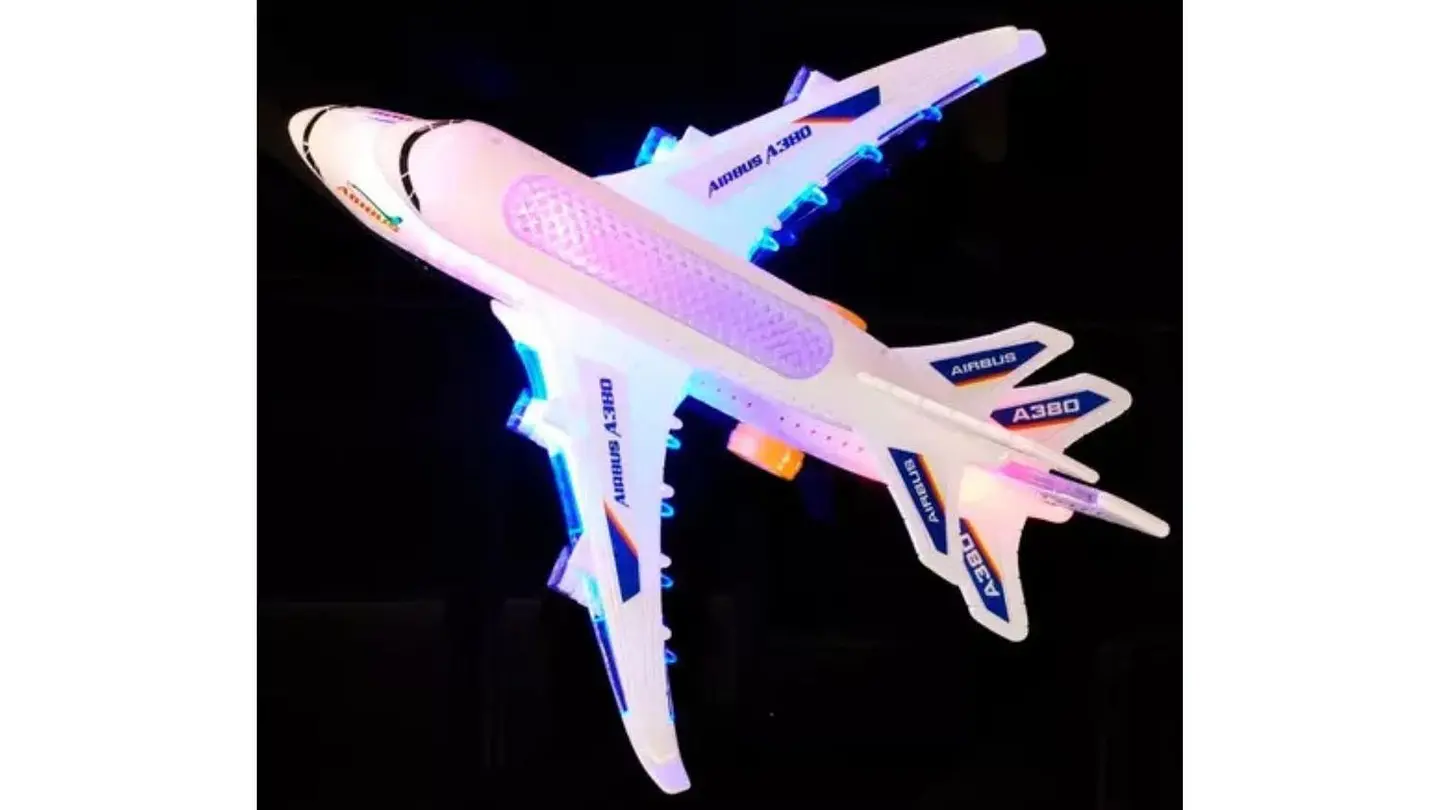 Avión Juguete Luz Sonido Movimiento Niños Bebe Juego W248-19 3