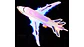 Avión Juguete Luz Sonido Movimiento Niños Bebe Juego W248-19 - Miniatura 3