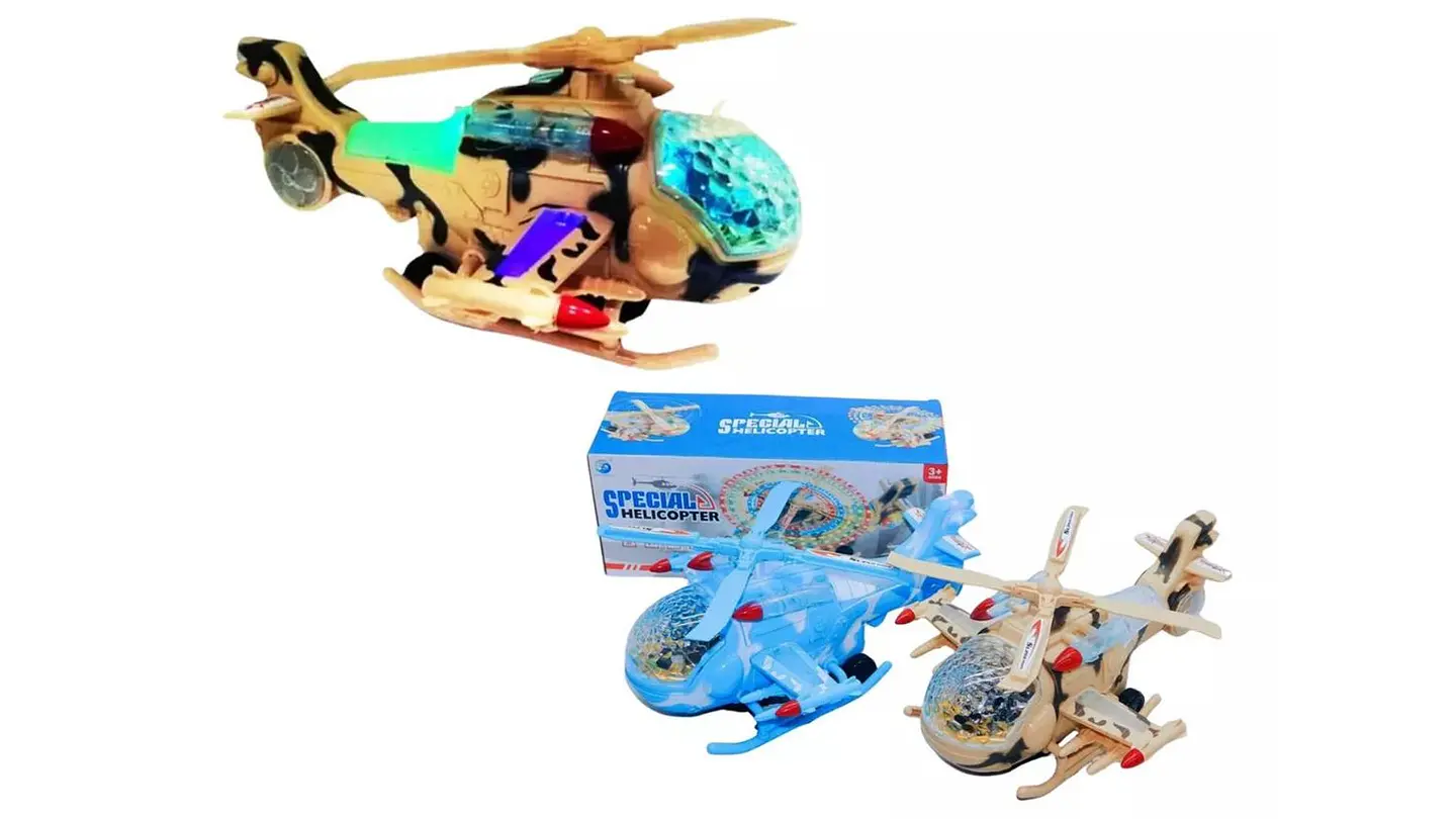 Helicóptero Avion Luces Sonido Juguete Niños Regal Jy175b-1 1