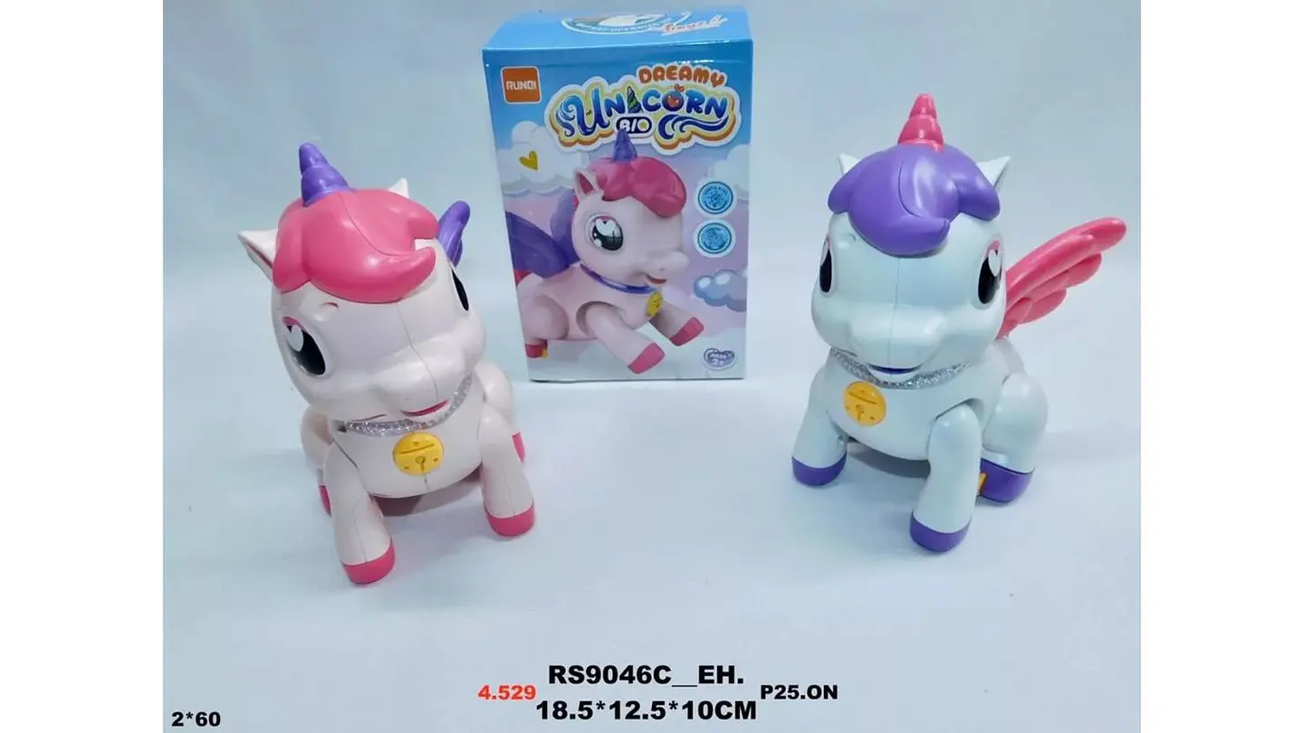 Juguete Musical De Unicornio Para Gatear Con Luces Y Sonidos 4