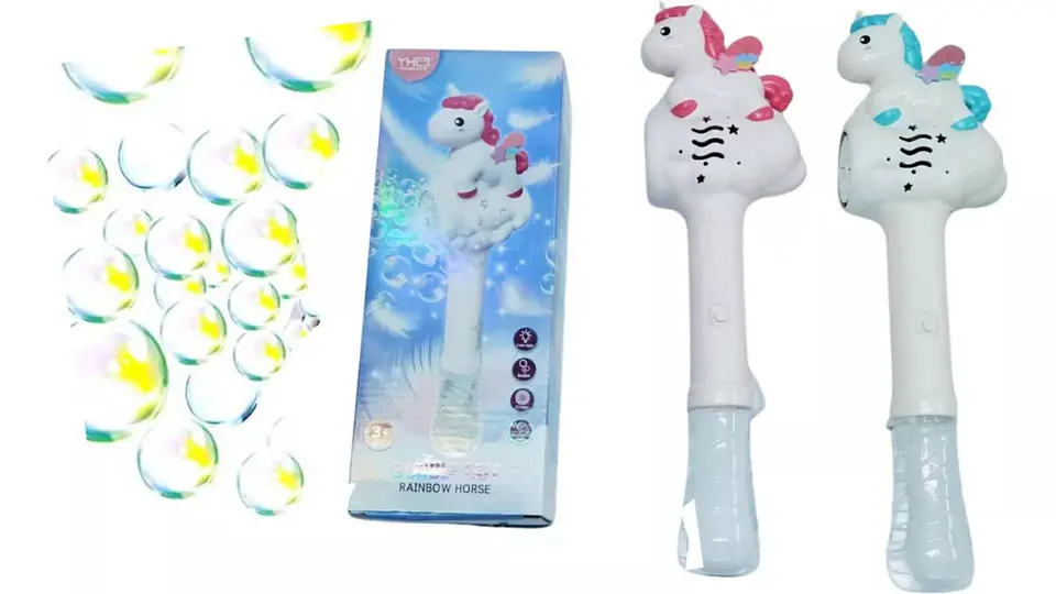 Unicornio Para Hacer Burbujas Burbujeo Juguete Niños 1