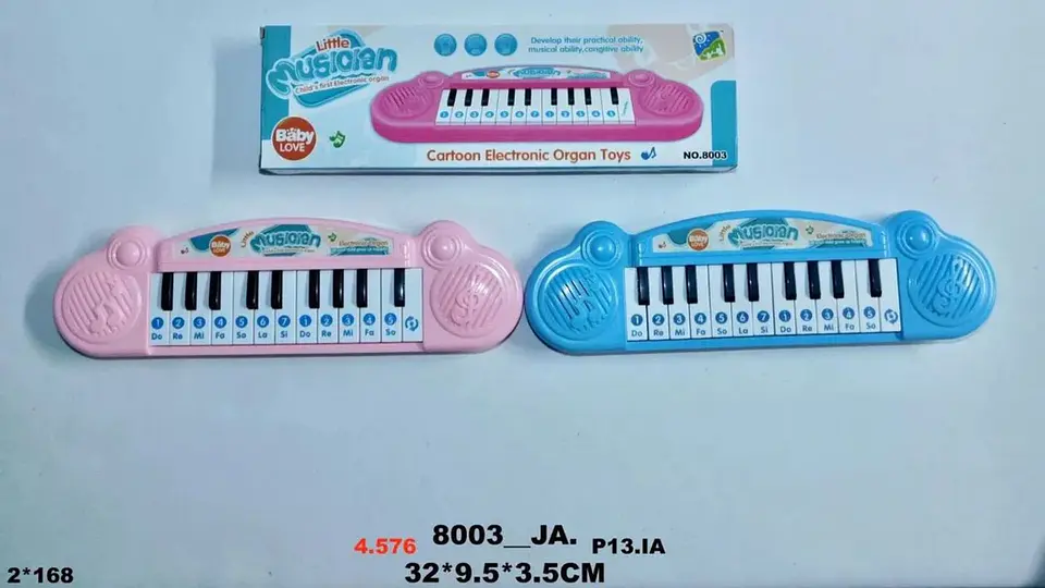 Piano Organeta Bebes Niños Juguete Sonidos Instrumento 4