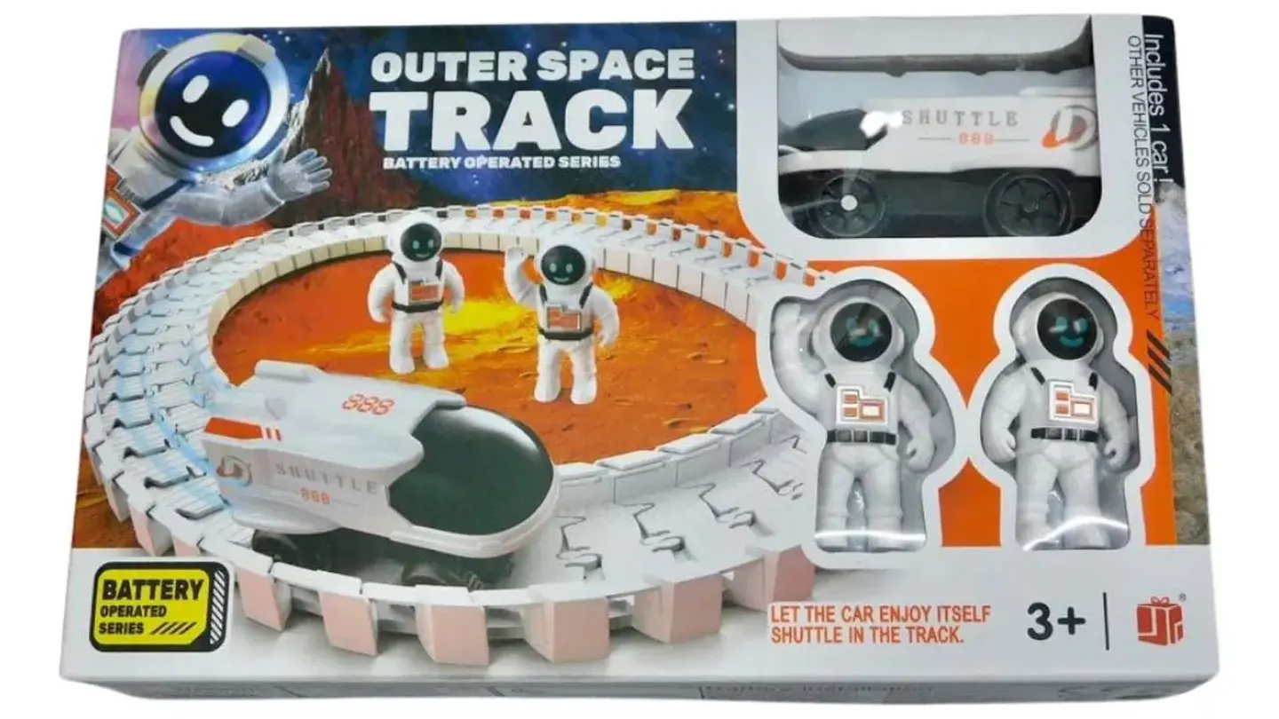Pista Cars Astronauta Nave Espacial Carros Juguete Navidad 2