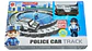 Patrulla Track Pista Policía Juguete Carro Con Luces - Miniatura 2