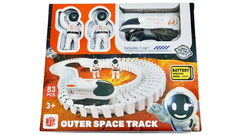 Camión Bomberos Track Pista Juguete Carro 52 Pcs 2