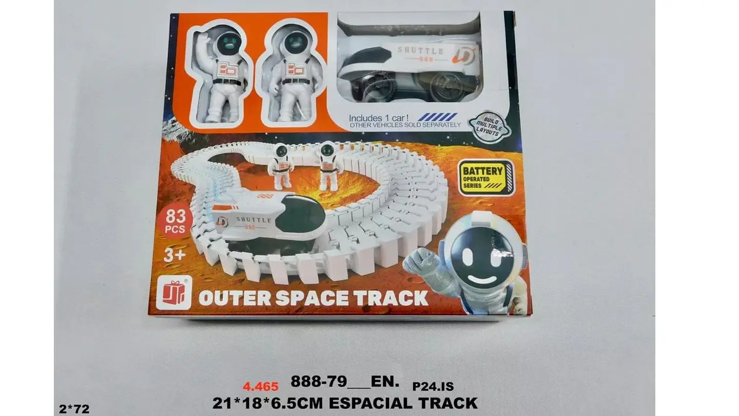 Camión Bomberos Track Pista Juguete Carro 52 Pcs 4