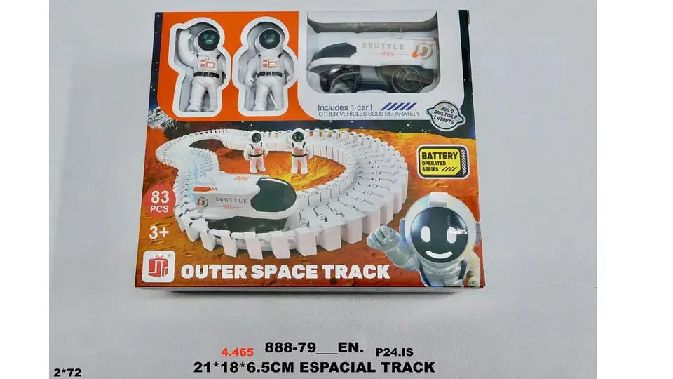 Camión Bomberos Track Pista Juguete Carro 52 Pcs 4