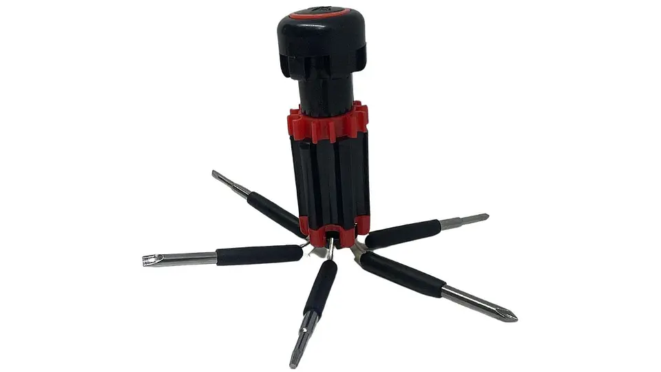 Set Destornillador 6 In 1+lintern Herramienta Multifuncional 3