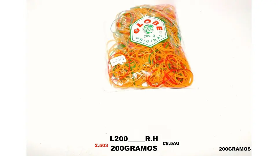 Bolsa De Bandas Elásticas, Ligas Siliconadas ,cauchos 200 G 3