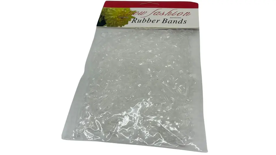 Bandas De Caucho Para El Pelo Ligas Resistentes Bolsas X4 3