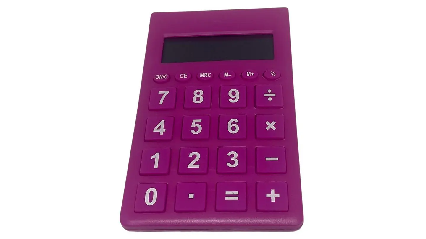 Calculadora Electrónica Pequeña Bolsillo Práctica Y Portátil 3