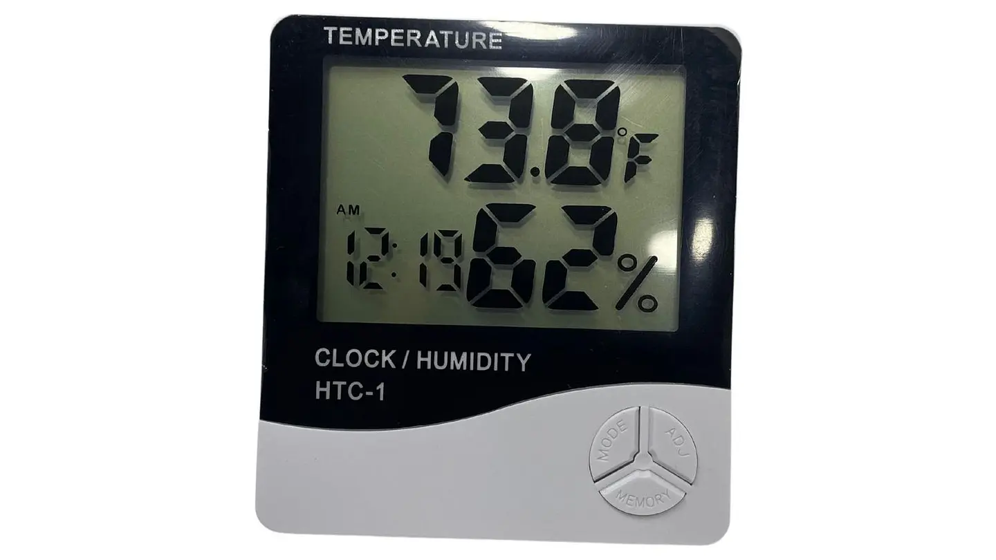 Termohigrómetro Digital Termómetro Y Medidor De Humedad 2