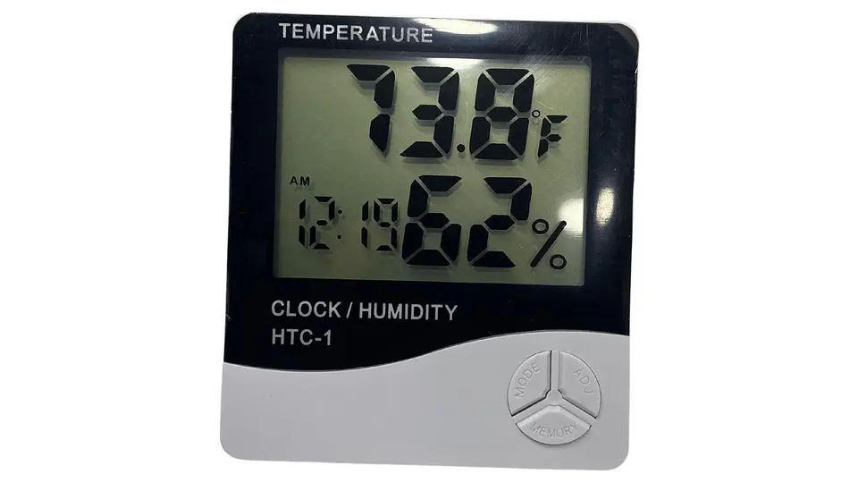 Termohigrómetro Digital Termómetro Y Medidor De Humedad 2