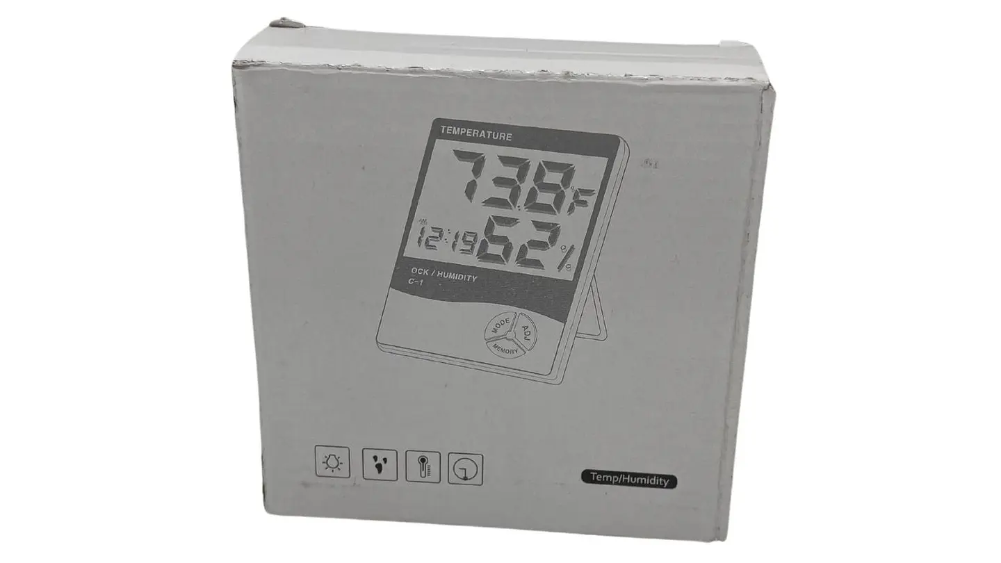 Termohigrómetro Digital Termómetro Y Medidor De Humedad 3