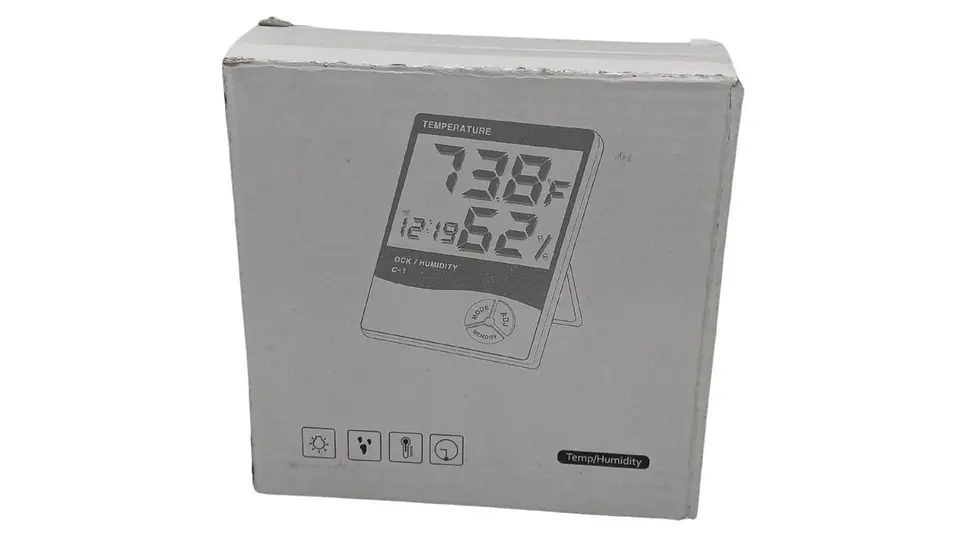 Termohigrómetro Digital Termómetro Y Medidor De Humedad 3