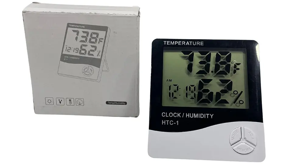 Termohigrómetro Digital Termómetro Y Medidor De Humedad 4