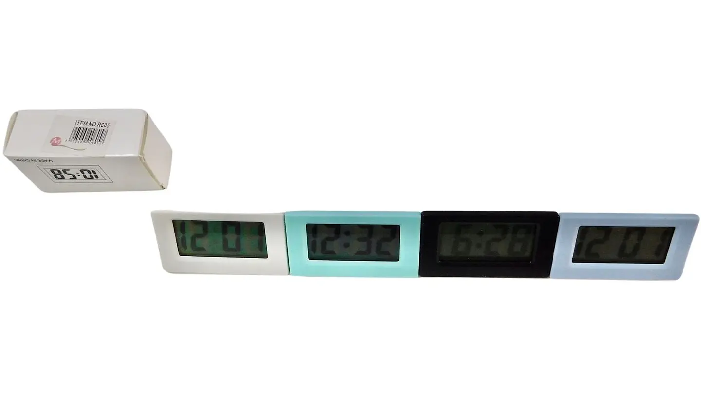 Mini Reloj Digital Despertador Portátil Con Funciones De Alarma 2