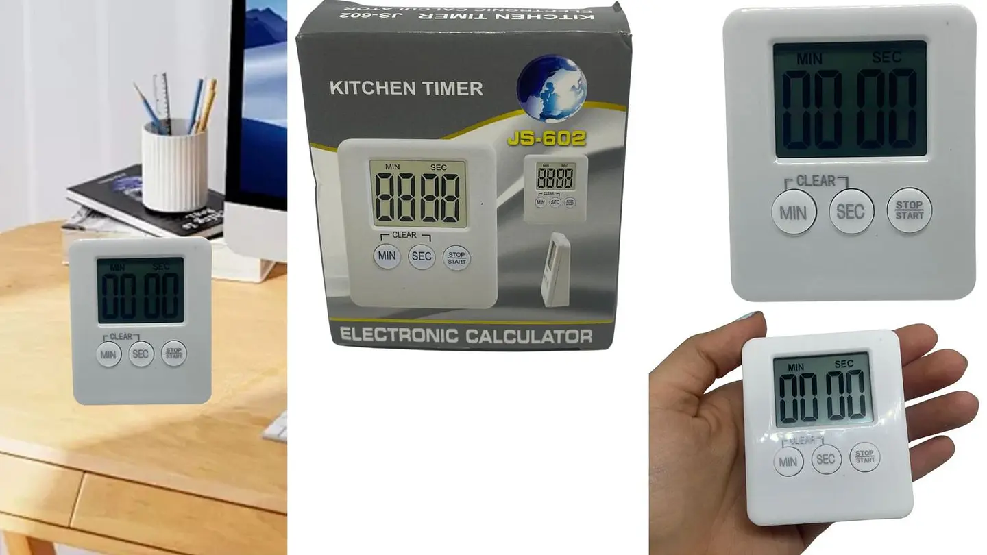 Reloj Temporizador De 99 Minutos Digital Cronometro Cocina 1