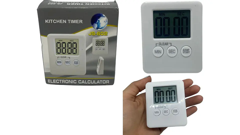 Reloj Temporizador De 99 Minutos Digital Cronometro Cocina 3