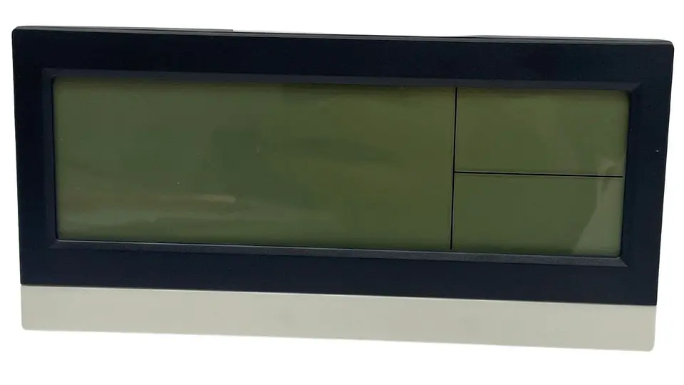 Reloj De Mesa Digital Con Temperatura Colores Negro Y Blanco 4