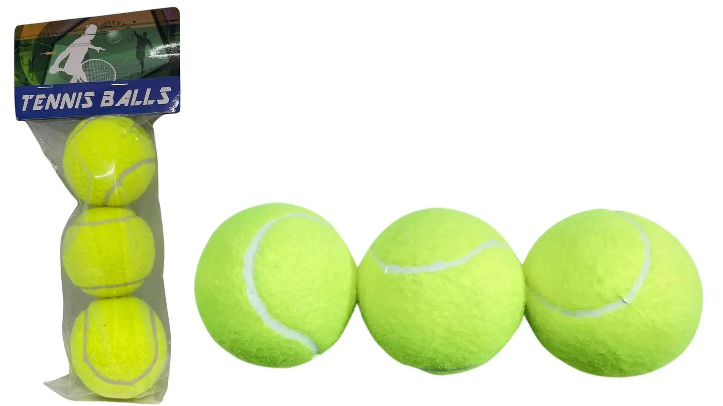 Set De 3 Pelotas De Tenis Para Principiantes, Entrenamiento 2