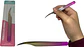 Pinza curva ideal para pestañas perfecta para pestañas pelo a pelo - Miniatura 1