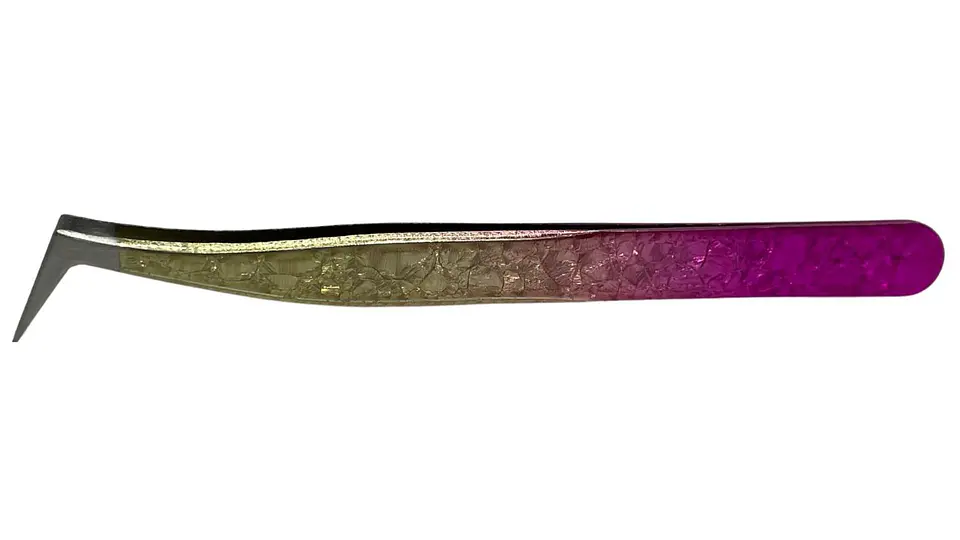 Pinza cuadrada para Pestañas efecto ruso 2