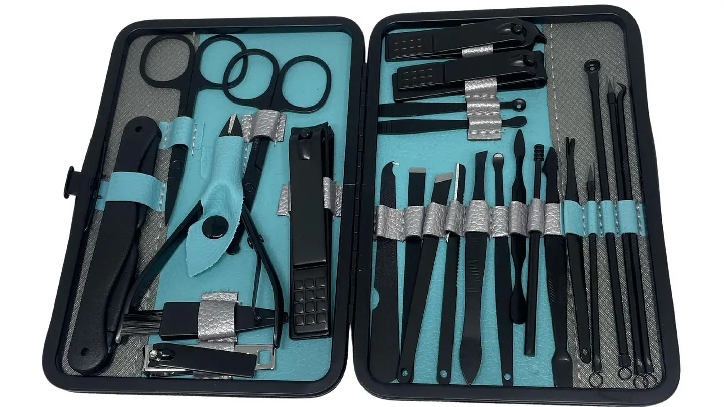 Kit Profesional Completo Para El Cuidado Uñas hombre y mujer manicura y pedicura 2