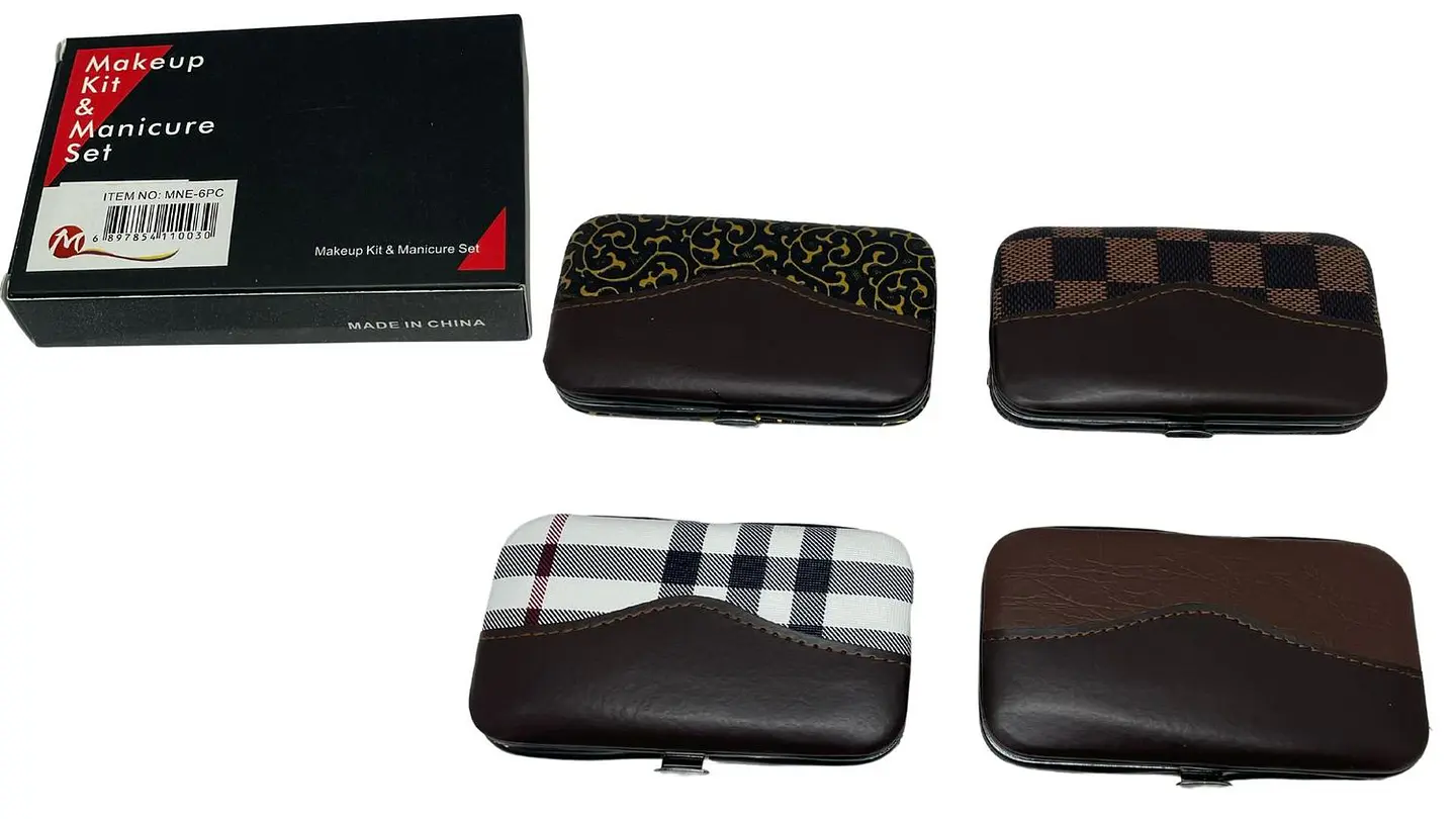 Mini Set Kit Profesional Pra Cuidado De Uñas Básico Portátil 1