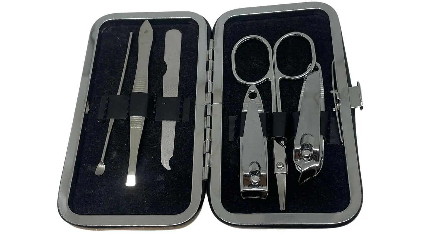 Mini Set Kit Profesional Pra Cuidado De Uñas Básico Portátil 2