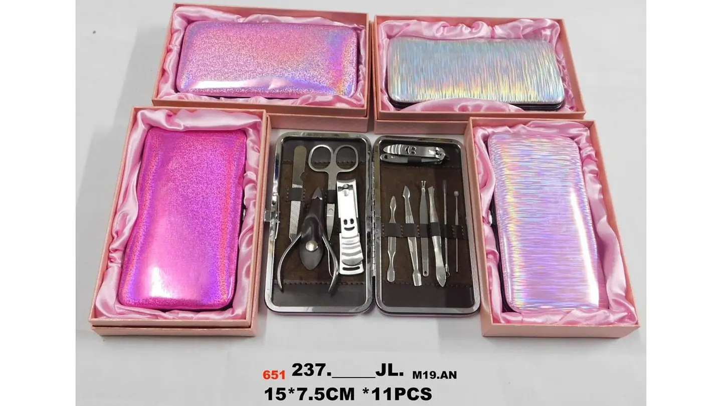 Kit Para El Cuidado De Uñas Profesional completo Portátil 6