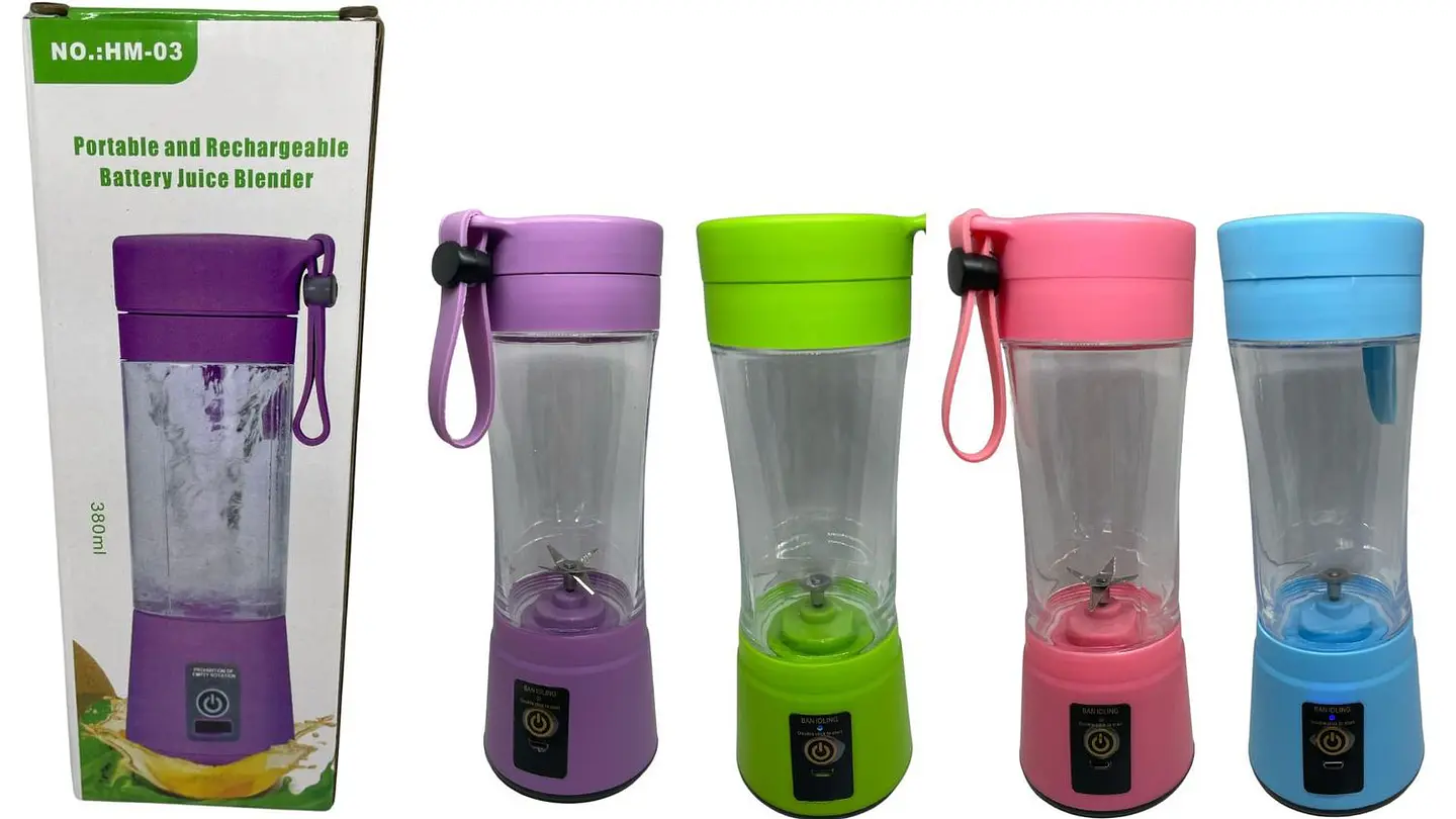 Licuadora de jugo con Cargador USB portátil y recargable mix 1